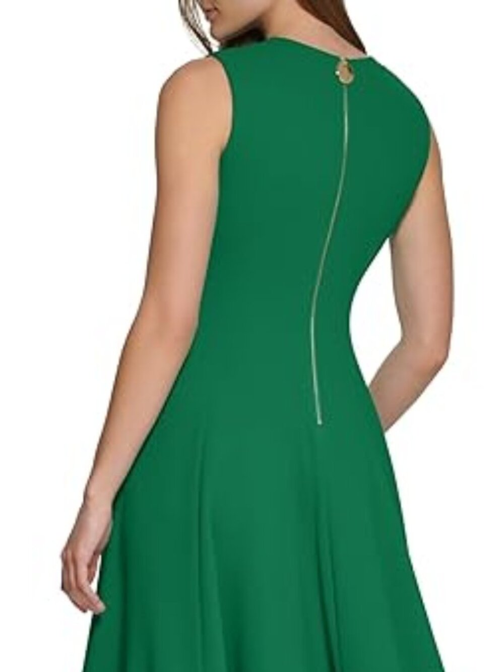 Calvin Klein Green Dress 8